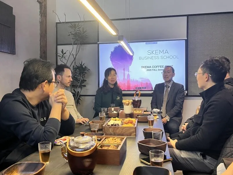 共话课堂互动提升，探求精进国际化教学质量——SKEMA×南审国联审举行教学交流茶话会
