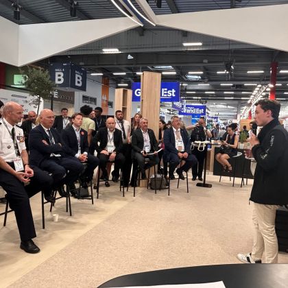 SKEMA商学院学生Mathieu Merian在巴黎航空航天展览会和VivaTech峰会上展示他的初创公司