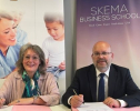 SKEMA商学院与勒瓦尔基金会签署合作伙伴协议