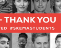 SKEMA UNITED 基金委员会已收到10万欧元捐款并发放80份拨款