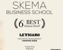 SKEMA稳居前6，未来可期！费加罗报2023年法国高商排名新鲜出炉