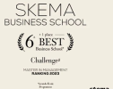 SKEMA高居Top 6！《挑战》杂志发布2023年全法最佳商学院排名