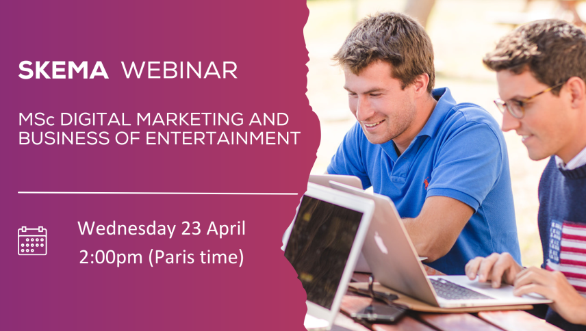Webinar: MSc Digital Marketing and Artificial Intelligence