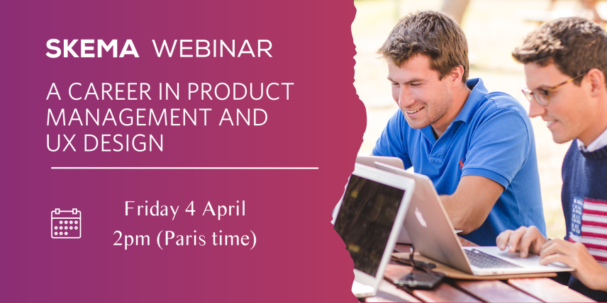 Webinar: A Career in Product Management & UX Design