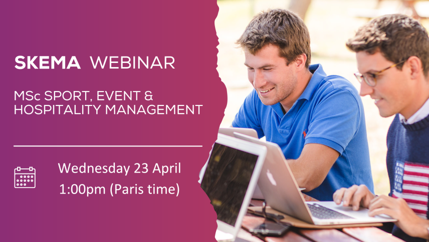 Webinar: MSc Sport, Event & Hospitality Management