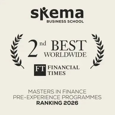 《金融时报》2026年金融硕士排名正式揭晓，SKEMA连续第2年高居全球第2名